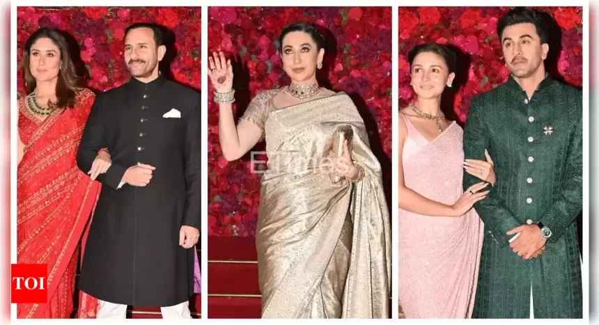 Aadar Jain-Alekha Advani Hindu wedding: Alia Bhatt, Kareena Kapoor, Ranbir Kapoor, Saif Ali Khan, Neetu Kapoor, Agastya Nanda and others arrive in style at the venue |