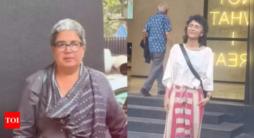 Aamir Khan's ex-wives Kiran Rao and Reena Dutta attend the special screening of Junaid Khan's 'Loveyapa'