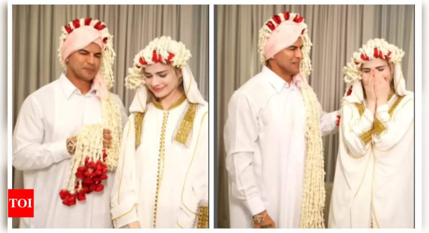 After lavish Dubai wedding, Sahil Khan shares video of 'nikah' with 22-year-old wife Milena Alexandra - WATCH |