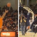 Alex Rodriguez Makes Halfcourt Shot, Wins Student $10K