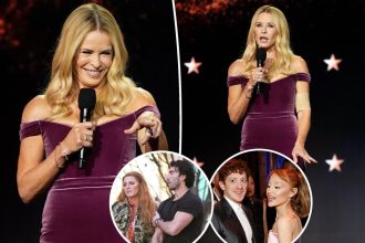 Chelsea Handler roasts Justin Baldoni, Blake Lively and Ariana Grande’s ‘munchkin’ boyfriend at 2025 Critics Choice Awards