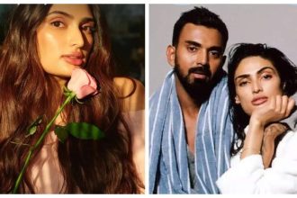 Did KL Rahul gift to-be-mommy and wife Athiya Shetty a pink rose on Rose Day ahead of Valentine's Day? Actress shares photo |