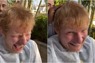 Ed Sheeran enjoys traditional Indian champi ahead of Chennai concert: Watch video