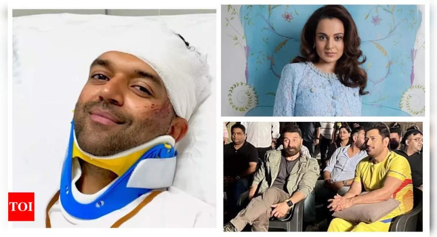 Guru Randhawa gets injured on set, Kangana Ranaut on Ben Affleck-Jennifer Lopez divorce, Sunny Deol, MS Dhoni watch India VS Pak match: Top 5 news |