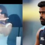 Hardik Pandya's rumoured girlfriend Jasmin Walia blows kisses from the stands during India Vs Pakistan match - WATCH VIDEO