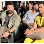 ICC Champions Trophy 2025: Sunny Deol and MS Dhoni enjoy India vs Pakistan match together in Dubai |