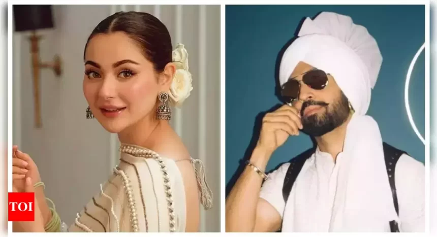 Is Pakistani actress Hania Aamir shooting with Diljit Dosanjh? Viral photos spark rumours of collab |