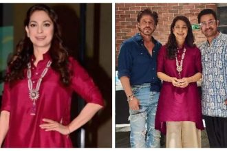 Juhi Chawla opens up about meeting Shah Rukh Khan and Aamir Khan at Junaid Khan's 'Loveyapa' screening: 'It is a rare and precious moment...' - See post |