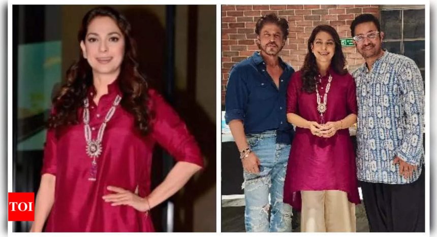 Juhi Chawla opens up about meeting Shah Rukh Khan and Aamir Khan at Junaid Khan's 'Loveyapa' screening: 'It is a rare and precious moment...' - See post |