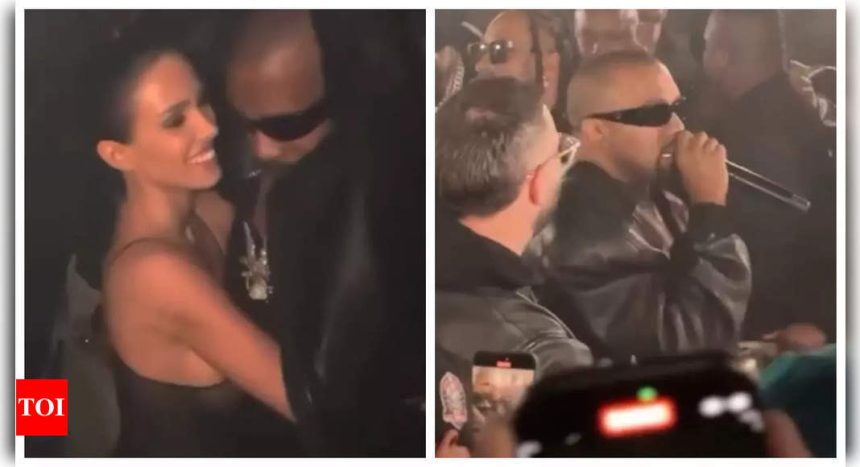 Kanye West and Bianca Censori pack on the PDA at Grammy after party; rapper gives rousing speech 'We the culture' - WATCH |