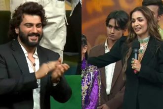 Malaika Arora's dance leaves ex-boyfriend Arjun Kapoor speechless, as he blushes and says, 'Meri bolti bandh ho chuki hai saalon se..I love these songs' - WATCH VIDEO | Hindi Movie News