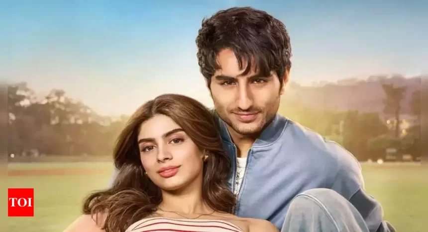 'Nadaaniyan' song 'Ishq Mein' out: Ibrahim Ali Khan and Khushi Kapoor's enchanting chemistry steals hearts - WATCH | Hindi Movie News