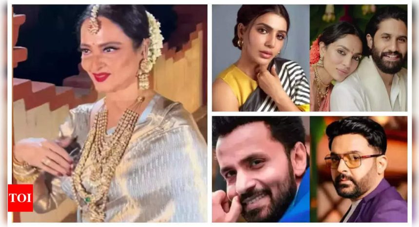 Naga Chaitanya on reveals if he divorced Samantha Ruth Prabhu due to Sobhita Dhulipala, Rekha allegedly renting Priyanka Chopra's wedding necklace: Top 5 news |