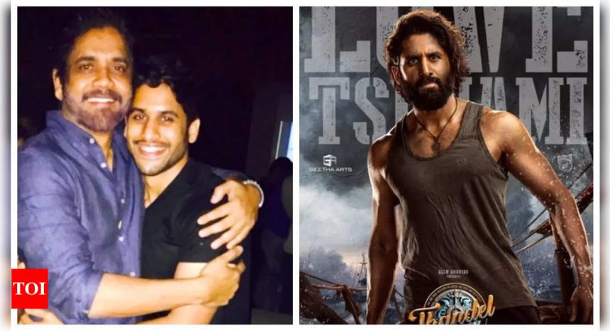 Nagarjuna pens a heartfelt note for son Naga Chaitanya praising his performance in Thandel: ' I have watched you push boundaries, face challenges...' |