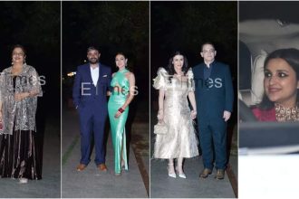 Newlyweds Siddharth Chopra and Neelam Upadhyaya make first appearance, Priyanka Chopra's mother Madhu Chopra and Jonas family shine at reception | Hindi Movie News