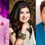 Old video of Kumar Sanu protecting singer Alka Yagnik from Udit Narayan on stage after his sudden kiss resurfaces on the internet