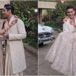 Prateik Babbar and Priya Banerjee make their first official appearance as husband and wife, newlyweds share a passionate kiss for paparazzi