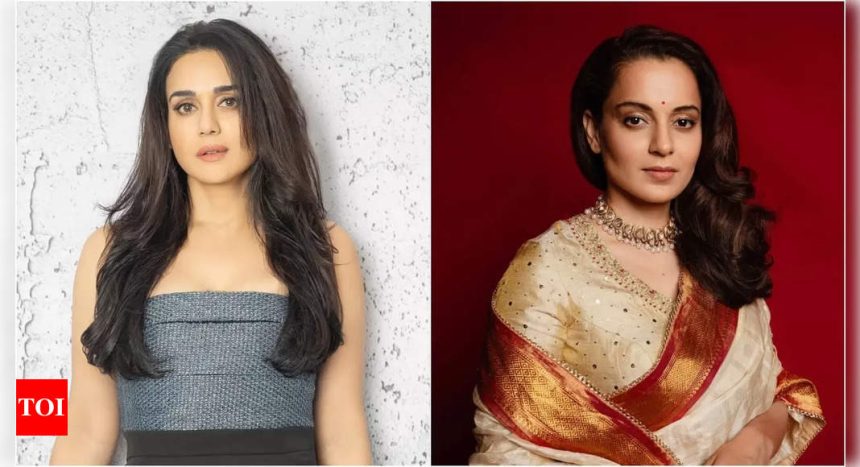 Preity Zinta praises Kangana Ranaut and declares 'no politics for me': 'I believe she is a very good director'