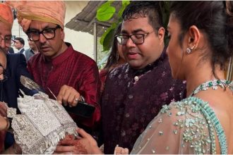 Priyanka Chopra helps brother Siddharth Chopra with sehra at his wedding with Neelam Upadhyaya: See inside pictures | Hindi Movie News