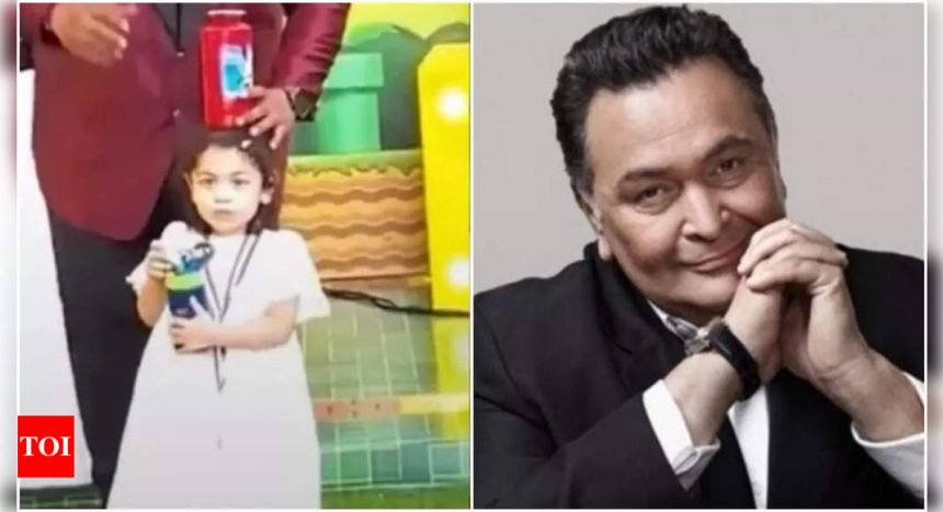 Raha channels Rishi Kapoor with hilariously unimpressed expression