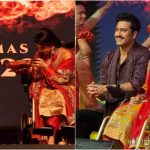 Rashmika Mandanna blushes as she performs aarti for Vicky Kaushal at Chhaava event in Hyderabad, praises his 'Raaje' energy | Hindi Movie News