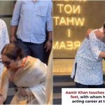 Rekha touches Rajkumar Santoshi's feet, hugs Ira Khan; Aamir Khan seeks Dharmendra's blessings at Loveyapa screening | Hindi Movie News