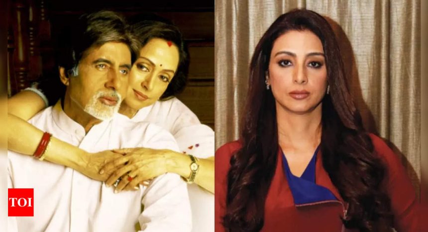 Renu Chopra reveals why Tabu refused Amitabh Bachchan's wife's role played by Hema Malini in 'Baghban', and was scolded by her aunt | Hindi Movie News