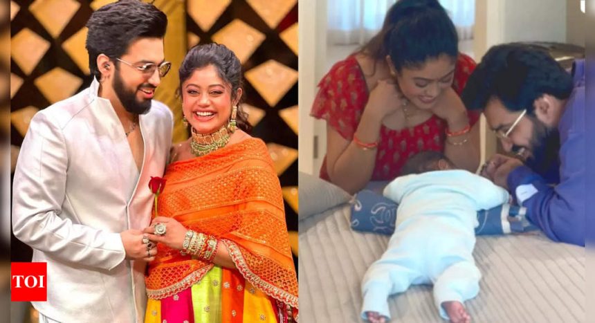 Sachet and Parampara joyfully introduce their baby boy Krith with a heartfelt post |