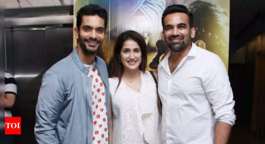 Sagarika Ghatge recalls first meeting with Zaheer Khan, reveals Angad Bedi played cupid: ‘He wouldn’t even talk to me at first’ | Hindi Movie News