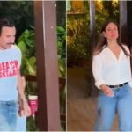 Saif Ali Khan appears in good health at Randhir Kapoor's 78th birthday post recovery from knife attack, Kareena and Karisma make quick exits | Hindi Movie News