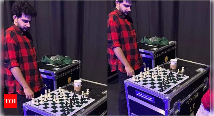 Samay Raina's first picture playing Chess goes viral amid FIR over Ranveer Allahbadia's controversial remark on India's Got Latent | Hindi Movie News