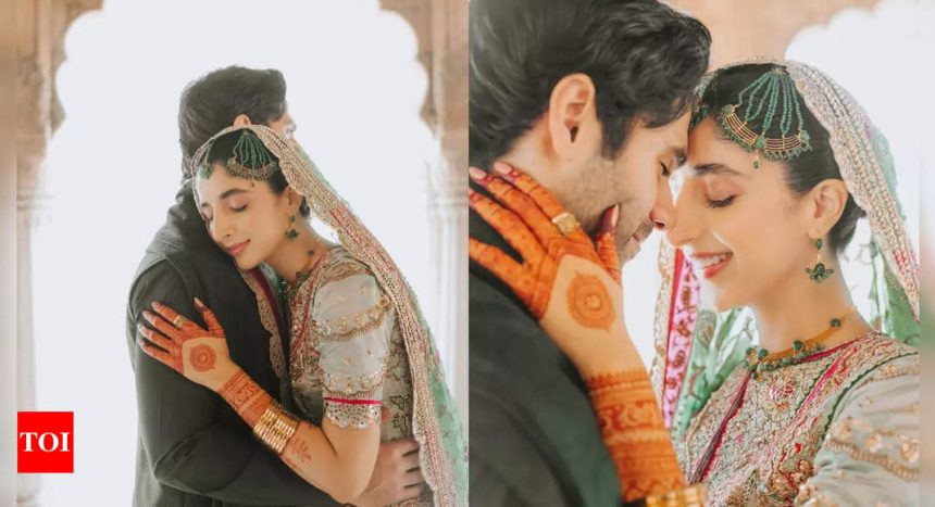 'Sanam Teri Kasam' actress Mawra Hocane marries Pakistani actor Ameer Gilani in a dreamy wedding | Hindi Movie News