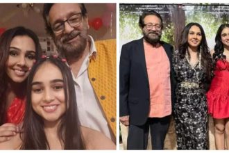 Shekhar Kapur and Suchitra Krishnamoorthi reunite at the screening of daughter Kaveri's debut film, 'Bobby Aur Rishi Ki Love Story' with Vardhaan Puri - See photos |