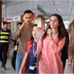 Shraddha Kapoor spotted with rumoured boyfriend Rahul Mody at Ahmedabad airport | Hindi Movie News