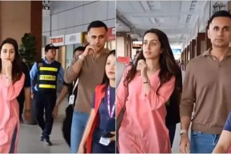 Shraddha Kapoor spotted with rumoured boyfriend Rahul Mody at Ahmedabad airport | Hindi Movie News