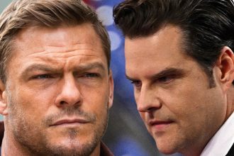 TV Star Alan Ritchson Calls Boyhood Classmate Matt Gaetz A 'Motherf*****'