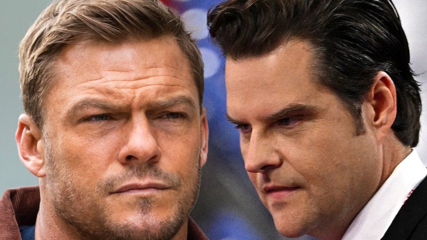 TV Star Alan Ritchson Calls Boyhood Classmate Matt Gaetz A 'Motherf*****'