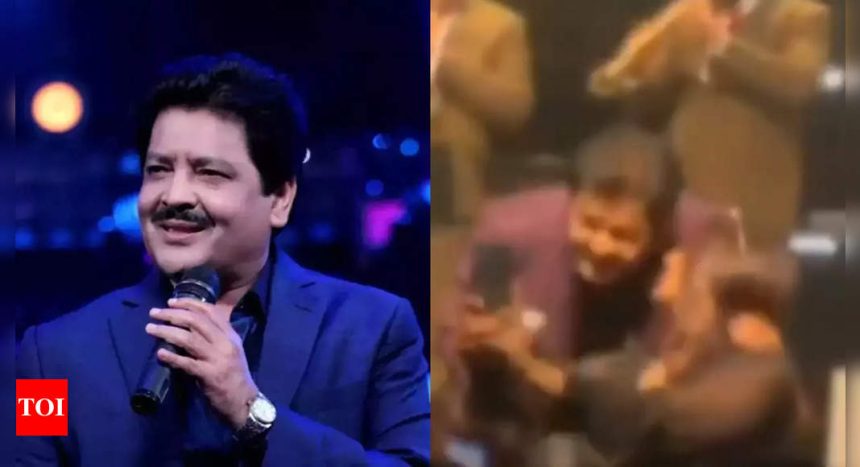 Udit Narayan kisses female fan on the lips in a VIRAL VIDEO during his live show, the singer faces severe backlash on the internet: 'Beyond the boundaries of disgust'- WATCH | Hindi Movie News