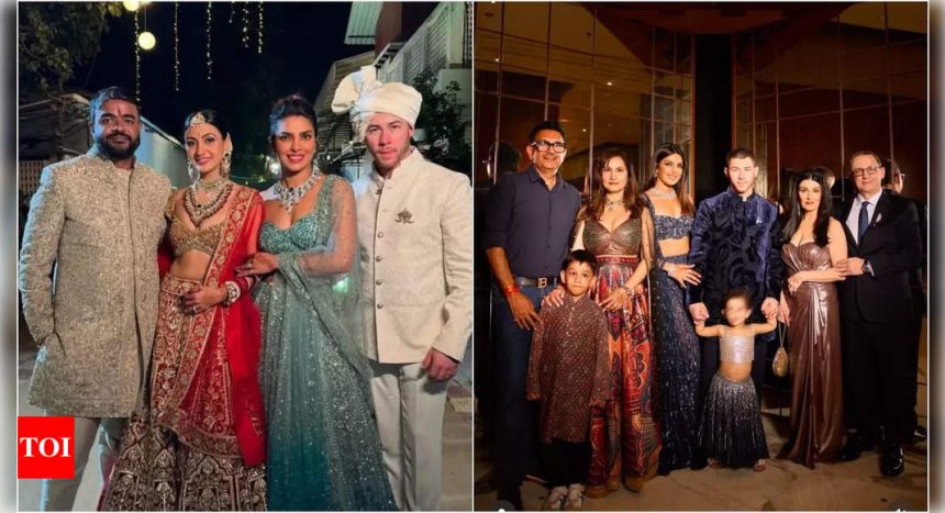 Unseen pictures of Priyanka Chopra and Nick Jonas from Siddharth Chopra and Neelam Upadhyaya's wedding festivities showcase unforgettable moments | Hindi Movie News