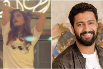 Vicky Kaushal reacts hilariously to Rasha Thadani's "Tauba Tauba" dance with Bosco Martis | Hindi Movie News