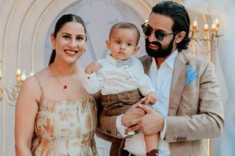 Vikrant Massey and Sheetal Thakur REVEAL son Vardaan's face on his first birthday, netizens react - PICS inside | Hindi Movie News