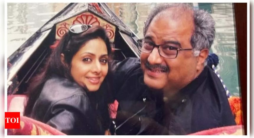 When Boney Kapoor persuaded Sridevi with his one-sided love: 'She realised I was sincere, not looking for a fling' |