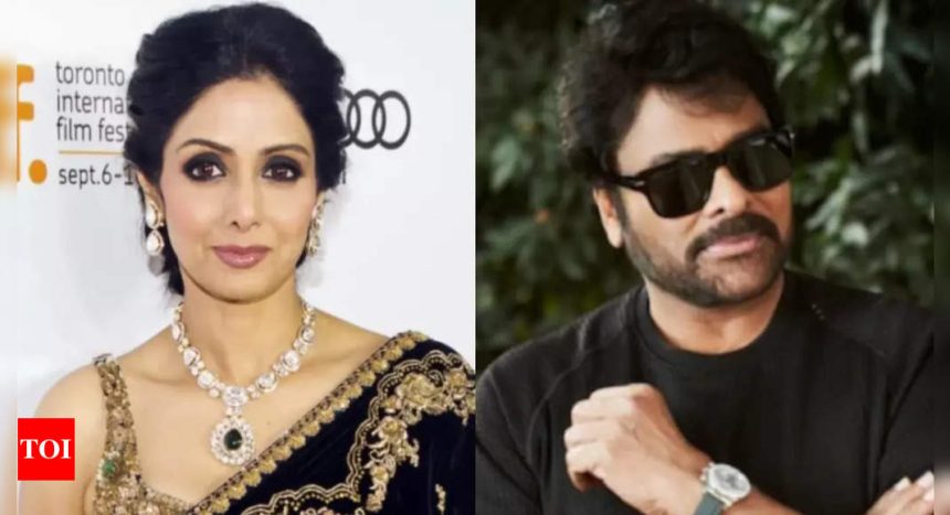 When Sridevi decided to leave Chiranjeevi's film due to title preference for his character | Hindi Movie News