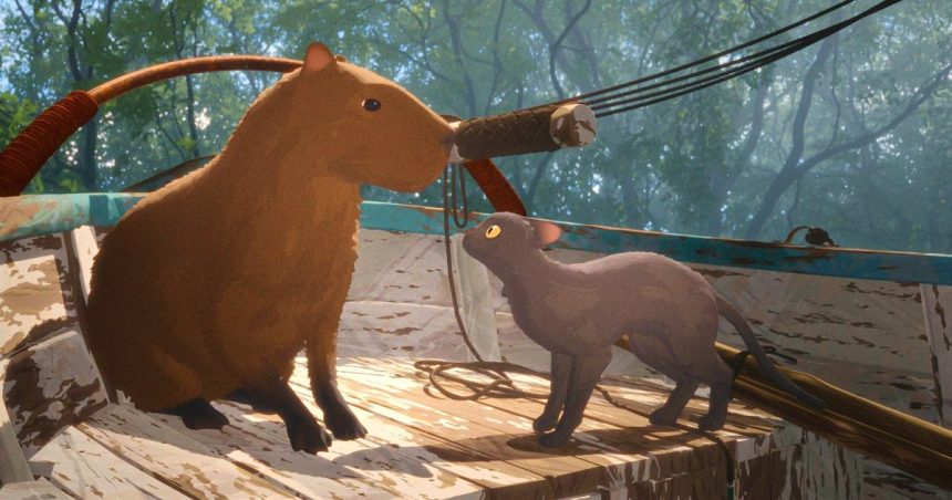 ‘Flow’ Used Baby Camels to Voice the Capybaras