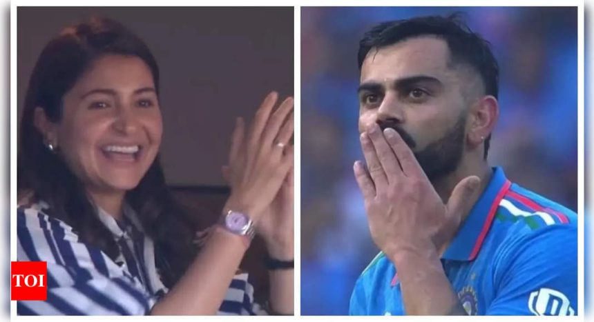 5 times Virat Kohli bowled over fans with his gestures of love for Anushka Sharma |