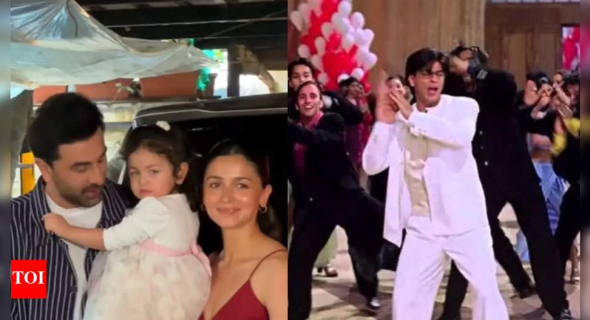 Alia Bhatt reveals how Raha reacted when she was dancing to a Shah Rukh Khan song from 'Mohabbatein'; wants daughter to watch THESE films from her career | Hindi Movie News