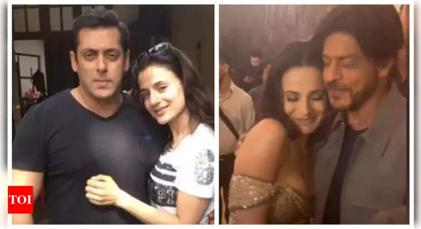 Ameesha Patel calls Salman Khan 'rock star' and Shah Rukh Khan her 'dream lover'; recalls working with Aamir Khan in Mangal Pandey |