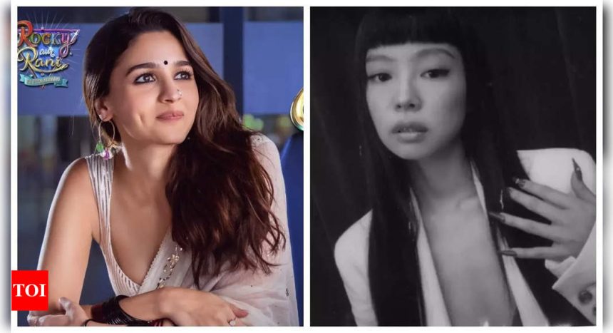 BLACKPINK's Jennie plagiarised Pritam's Rani Anthem from Alia Bhatt's 'Rocky Aur Rani Ki Prem Kahani'? - WATCH |