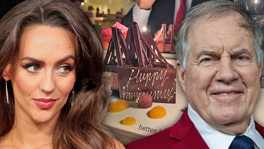 Bill Belichick's Girlfriend Jordon Hudson Shares Photo From Anniversary Dinner