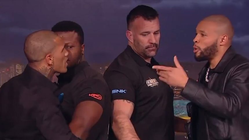 Chris Eubank Jr., Connor Benn Nearly Come to Blows on Piers Morgan's Show